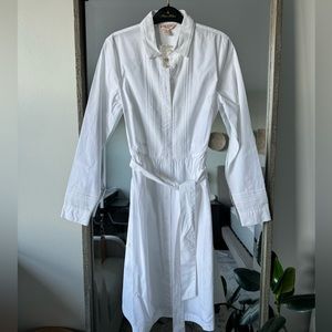 Brooks Brothers White Dress